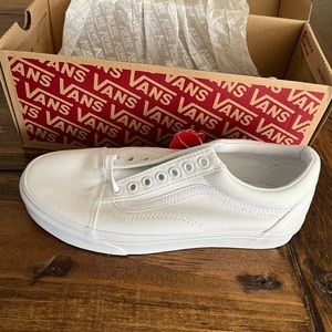 VANS OLD SKOOL. True white